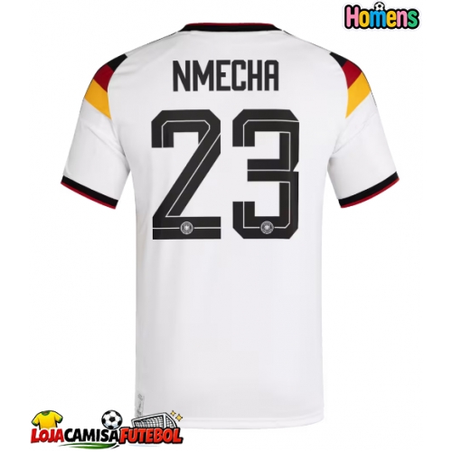 Camisa de Futebol Alemanha Felix Nmecha #23 Equipamento Principal Mundo 2026 Manga Curta